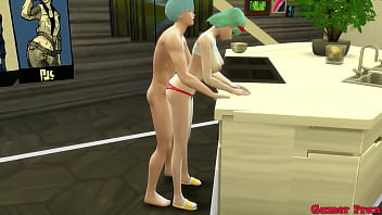 Bulma Madrastra Y Esposa Epi 6 Mi Madrastra Esta Cocinando Con Ropa Muy Sexi Casi Desnuda Y Me La Follo Duro Cuando M...