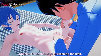 Evangelion Yaoi Hentai 3d - Shinji X Kaworu. Handjob, Blowjob And Bareback With Multiple Cums