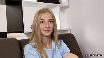 Astonishing Teenie Masturbates Tight Twat Until She Is Having Orgasm