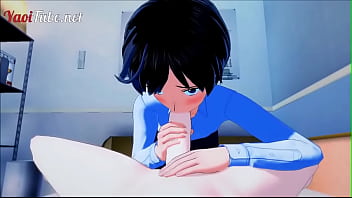 Evangelion Yaoi Hentai 3d - Shinji X Kaworu. Handjob, Blowjob And Bareback And Cums In His Mouth And Ass
