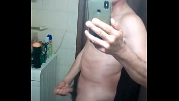 Wanking My Stiff Rod!!!