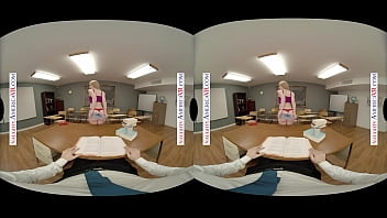 Naughty America - College Babe, Emma Starletto, Likes To Flirt With Everyone But What She Really Wants Is The Professor To Fuck Her In The Classroom!!