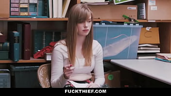 Stripping Down And Fucking Bratty Shoplifter