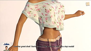 Big City Pleasures 72, Cassie Poses Topless For Inspiration