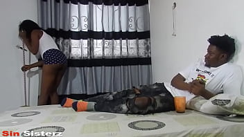 The Local Hotel Cleaner Caught Fucked By Oga Friend Hot Sex