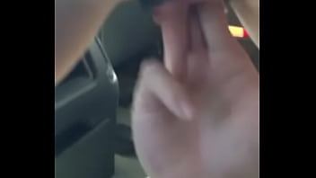 Petite White Girl Squirting In The Car