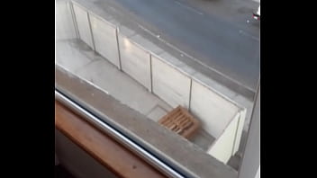 Paja En La Ventana - outdoor, handjob, masturbation, dick, fetish, horny, latino, soloboy, no-cum - Video 2170203