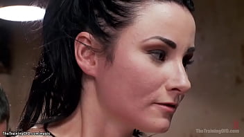 Tied Trainee Ride Big Cock Gimp