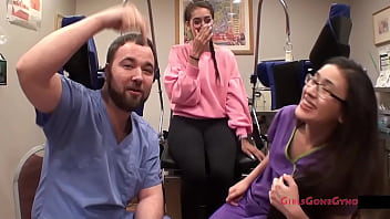 Kitty Catherine' Caught On Spy Cam Undergoing Entrance Physical With Doctor Tampa _ Nurse Lilith Rose @ Girlsgonegyno! - Tampa University Physical Reup