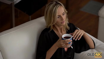 Old4k. Old Man And His Winsome Wife Begin Morning With Sensual Sex