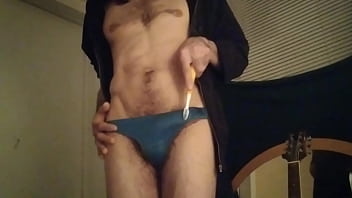 Cumming In Panties With Vibrating Toothbrush