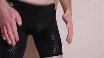 Pumping Lycra Cumloads Into