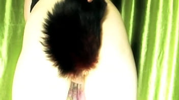 [eronekokun] - Foxboy Playing With Self Tail And Anal Beads (alternate View)