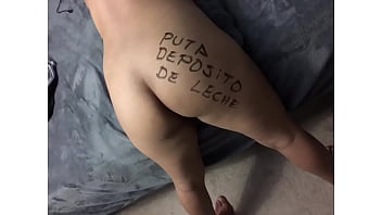 Puta Deposito De Esperma This Latina Whore Is A Sperm Deposit For Her Master