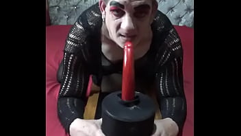 Bisexual Sissy Male Mark Wright Would Love To Take Nothing More Than Ass To Mouth On A Real Cock Instead Of This Dildo One