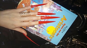Scrap Red Long Extreme Nails Lady L (video Short Version)