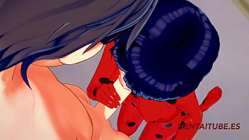 Miraculus Ladybug Hentai 3d - Ladybug Handjob And Blowjob With Cum In Her Mouth