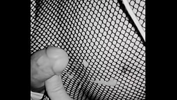 Fishnet Bodysuit And Satin Panties