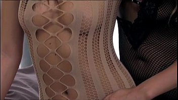 Strapon Young Babes In Body Stockings Use Double Strap On For Mutual Lesbian Orgasm