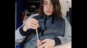 Sword Swallowing My Cock