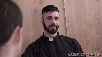 Religious Teen Gets Ass Jizzed