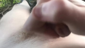 Teen Jerks Off In Public