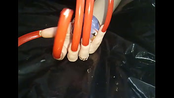 Lady L Red Sexy Nails (video Short Version)