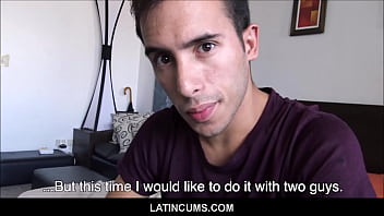 Latincums.com - Twink Latin Boy _ Three Strangers From App Have Orgy For Cash
