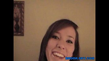 Brunette Teen Strips