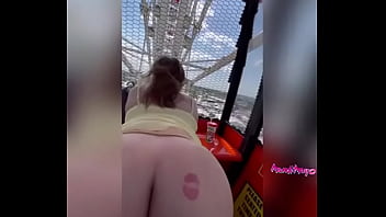 Slut Get Fucks In Public On The Ferris Wheel