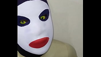 Zentai Slave Feel Pain After Cbt Eye Contact Lens