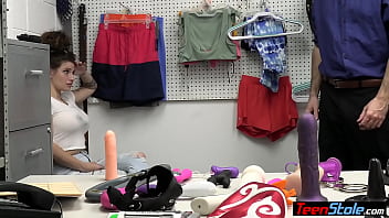 Cock Addict Teen Thief Indica Flower Offered Her Services To A Lp Officer - teen, blowjob, brunette, doggystyle, busty, piercing, shaved-pussy, reality, big-tits, big-cock, all - Video 1988164