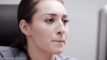 Hot Long Leg Brunette Fucking Her Boss