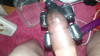 Vibrating My Cock While Wearing Panties Part Two