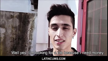 Latincums.com - Skinny Straight Latino Teen Boy Gay For Pay Fuck With Hot Painter