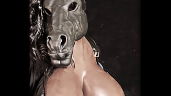 Furry Anthro Ponyplayer Mare With Enormous Tits - big, tits, boobs, huge, fetish, breast, corset, enormous, mask, massage, extreme, roleplay, horse, l - Video 2135032