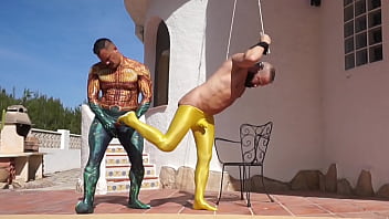 Aquaman Fucks His Spandex Sex