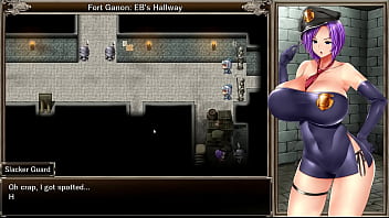 Karryn' Prison [rpg Hentai Game] Ep.1 The New Warden Help The Guard To Jerk Off On The Floor