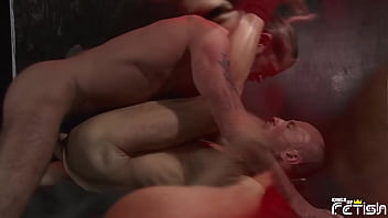 Massive Tattooed Man Bangs Deep A Bald Guy With Hairy Ass In Different Positions