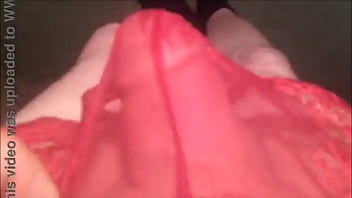 Short Stubby Cock In Sissy Panties