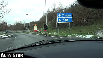 Rastplatz-bitch Alina Ao Gefickt