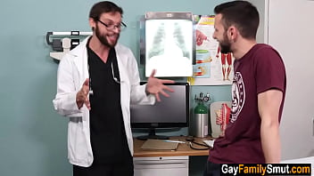 Gay Doctor Examines His Step Cousin' Ass