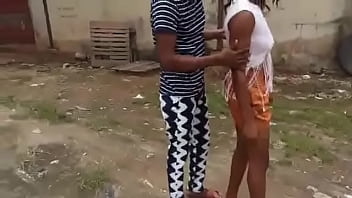 He Came Back From Business Tour And Fucked Me Outside