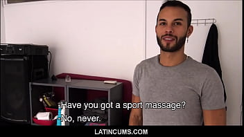 Latincums.com - Hot Latino Jock Muscle Boy Fucked By Producer For Cash Pov