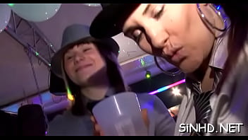 Wild And Raucous Pole Party - hardcore, interracial, blowjob, party, shower, orgy, group-sex - Video 2155096