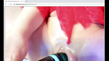 Fat White Ass Riding Bad Dragon Dildo Hardcore