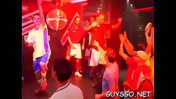 Mad Hot Dudes Having Fun - anal, blowjob, party, gay, orgy, group-sex - Video 2140413