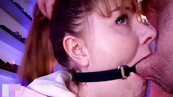 O-ring Drooling Face Fuck Gag - Shannon Huxley