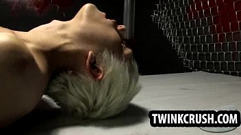 Horny Handcuffed Twink Getting Fucked Hard Anally - anal, hardcore, amateur, bondage, gay, twink - Video 6319641