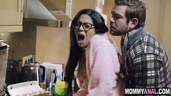 Cheating Stepmom Bribes Stepson With Anal Sex